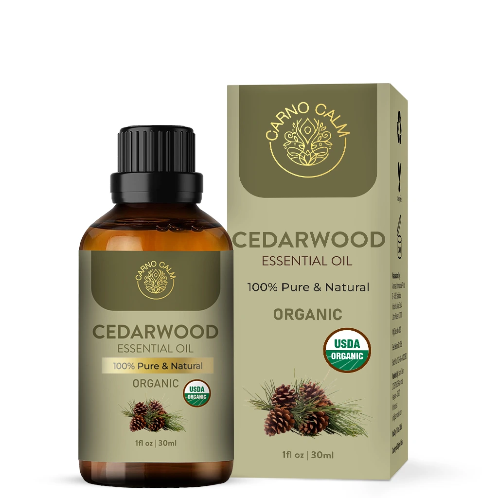 Cedarwood Oil – Calming & Aromatic