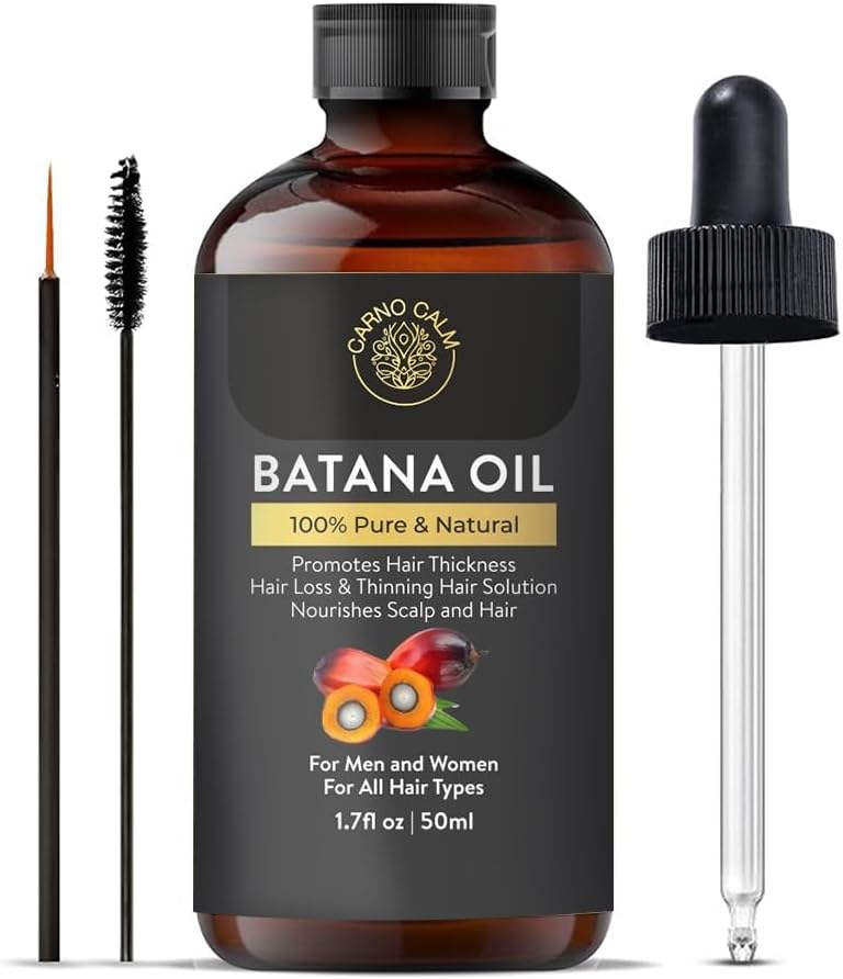 Carno Calm Pure Batana Oil for Hair, Eyebrows and Eyelashes, 50 ml