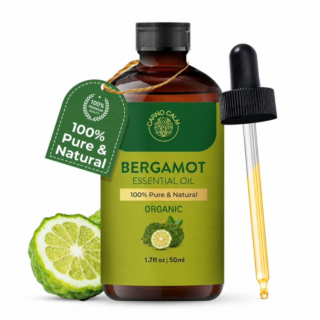 Carno Calm Bergamot Essential Oil for Diffuser, Soap and Candle Making