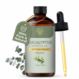 Carno Calm Organic Eucalyptus Essential Oil 50ml, 1.7 fl oz